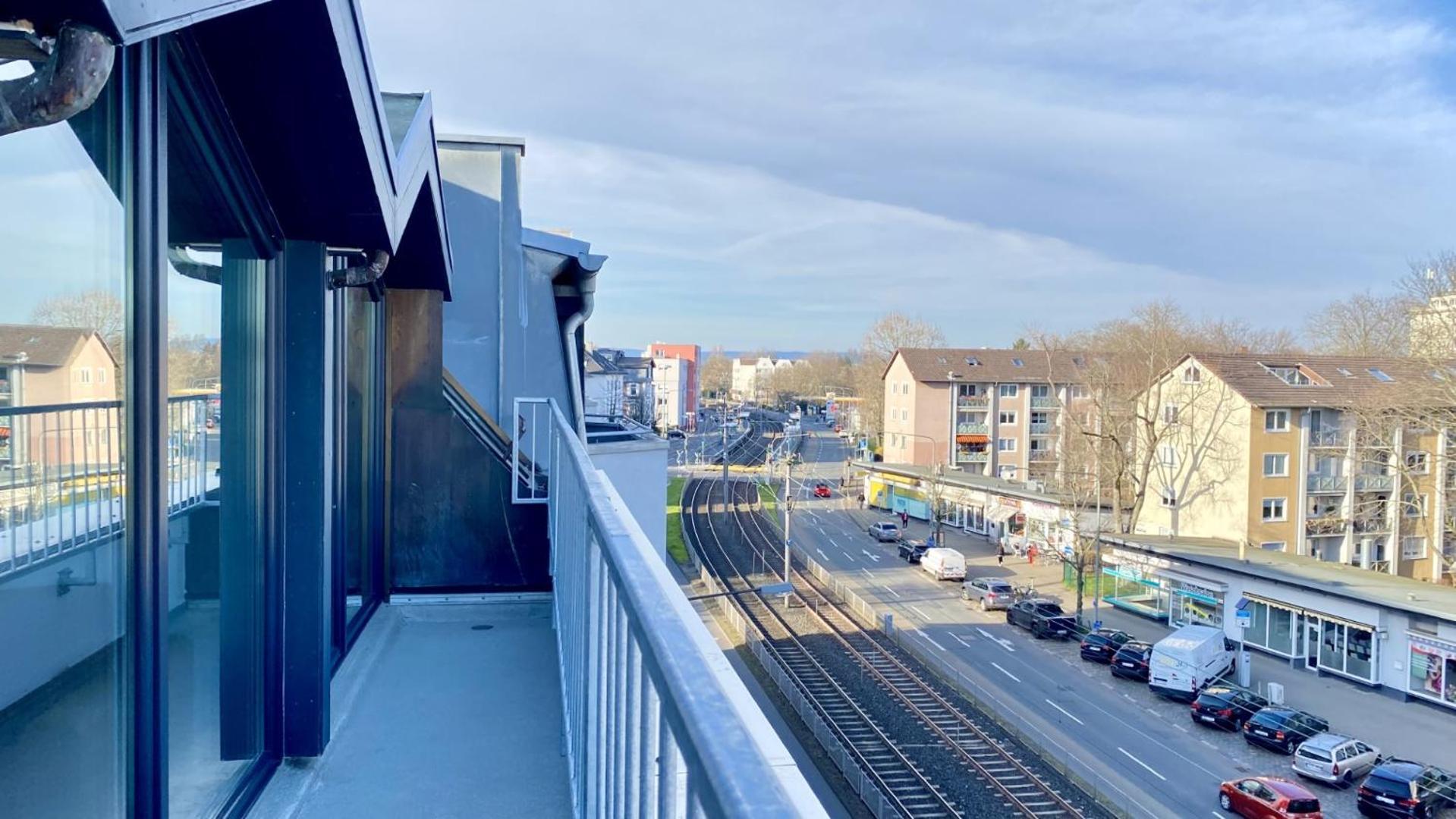 Schoenes Erwachen Im Frankfurter Penthouse Frankfurt am Main Luaran gambar